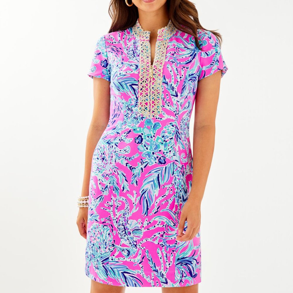 NWT Lilly Pulitzer Adrena Stretch dress 12